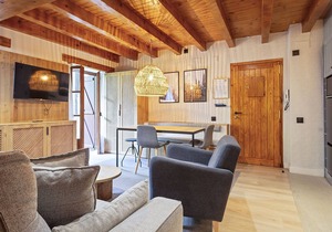 Luderna - Apartamento con jardín Montardo in Arties