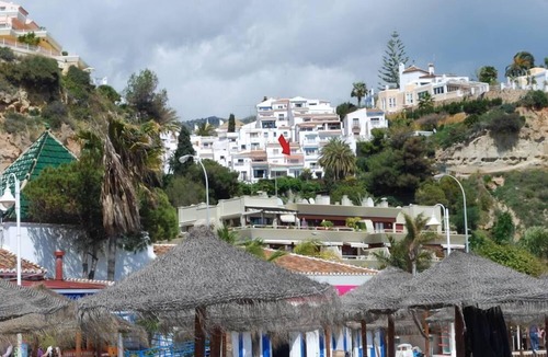 Nerja Apartment | Nerja: Beachfront apartment in Burriana Beach. Nerja. Costa del Sol