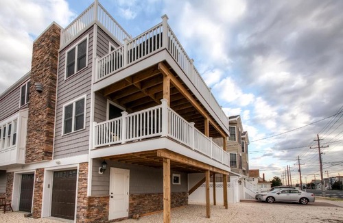 North Beach Haven Apartment | Recently Renovated LBI Apt w/Deck on Beach Block!