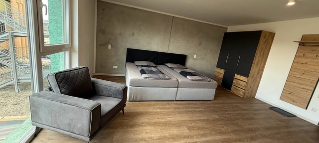 305 - One-room apartment with double bed in Stuttgart