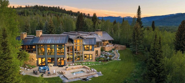 Abode at Teton Crest, views, luxury estate in Jackson