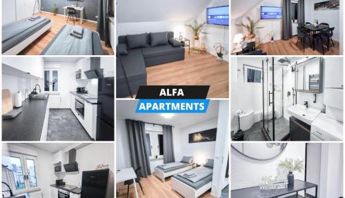 ALFA Stuttgart Apartment 4 Zimmer 4BR TV WIFI WM nahe Wasen & Daimler l 7Beds I 8 people I Kitchen l Bathroom l Eigene Küche und Bad in Stuttgart