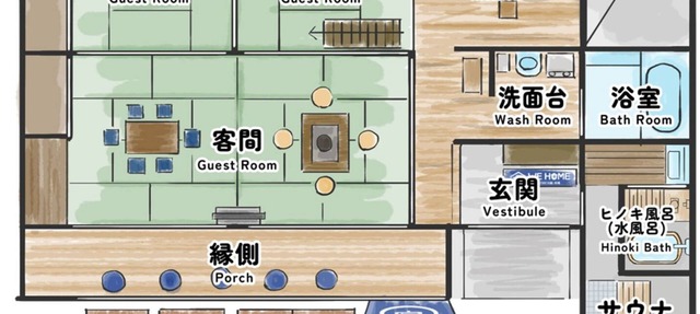 Capacity 6 people plan/Kawagoe Saitama in Kawagoe