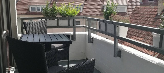 Central and quietly located apartment with balcony in Stuttgart