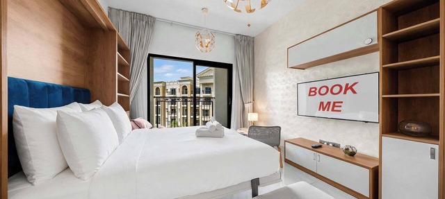 Classy Studio in Al Barsha South that Sleeps 2 in Dubai