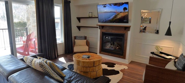 Direct slope access condo - Affordable luxury! in Saint-Sauveur