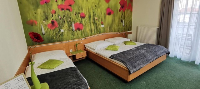 Dreibettzimmer Mohnblume mit Großer Terrasse - Hotel & Wirtshaus Hödl-kaplan in Feldbach