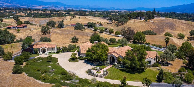 Hidden Views Mission Style house on 10 acres in Solvang