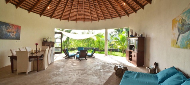 Historic Sugar Mill Villa with Ocean Views and Tropical Gardens in Bequia