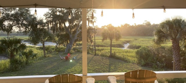 Marsh Front and Tidal Creek Home in Townsend