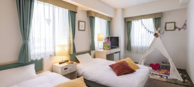 Nonsmoking River View Family Room Room only S/Sapporo Hokkaidō in Sapporo