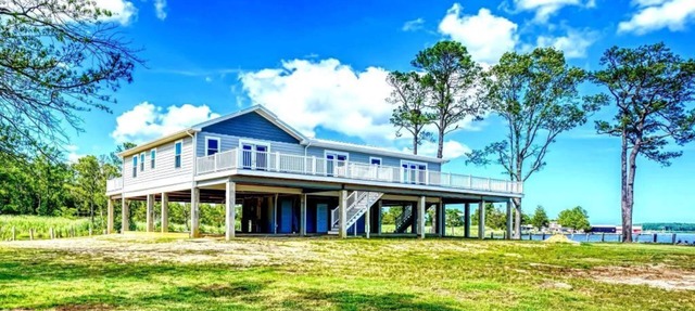 Par-Lon - Private Raised Waterfront Home on the Pocomoke River in Marion Station
