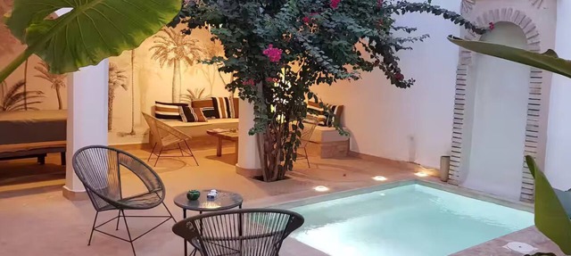 Riad Eldouk, a quiet haven in the Medina in Marrakesh
