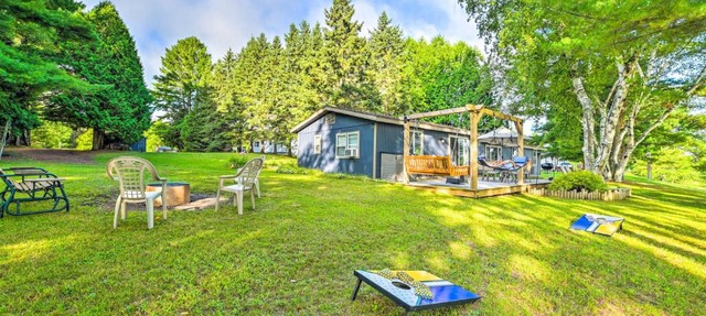 Riverfront Home w/Dock ~ 6 Mi to Cheboygan! in Cheboygan
