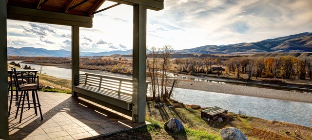 Riverfront property with the best views in Paradise valley! in Livingston