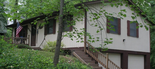 Simple Cottage Set in the Woods by Lake Michigan in New Buffalo