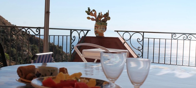 Spectacular view in Taormina