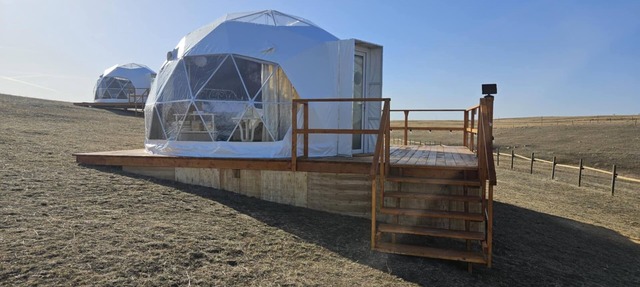 The Wheat Grass Dome in Redcliff