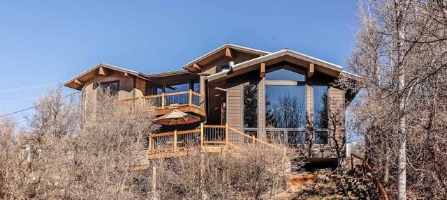 The Woody Creek Chalet on the Roaring Fork River in Aspen