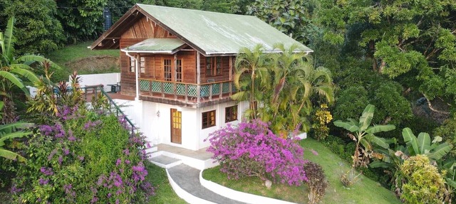 Toad Heights, Castara, Tobago stunning rainforest/ocean views 5 mins from beach. in Castara