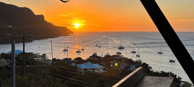 Trinity Point Villa, Private Ocean-View Retreat Above Lower Bay, Bequia in Grenadines