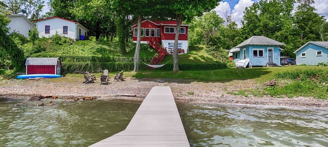 UnWined Lakeside: Remodeled Lakefront Home in Penn Yan