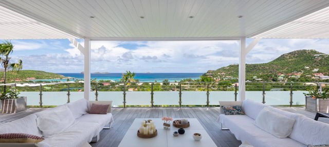 Villa in St Jean - Spectacular view of the bay - Very private - 4 bedrooms in Saint-Barthelemy