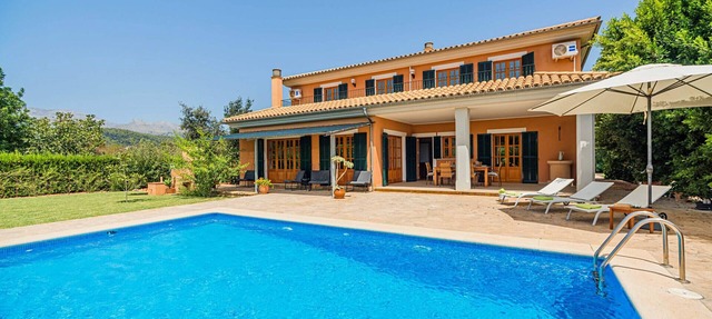 Villa Lluna Nova eigth people with pool in Campanet