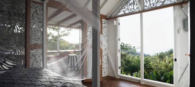 Wings Waterfall & Treehouse Cabin in Parlatuvier
