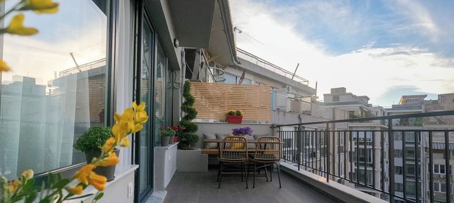 Luxury 80m2 apartment with balcony downtown Thessaloniki in Thessaloniki