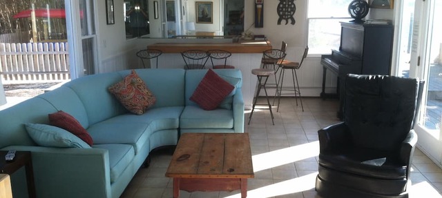 Sun, Sky, Beach! Beautiful Waterfront home with Hot Tub, Game Room, and More! in Hampton Bays